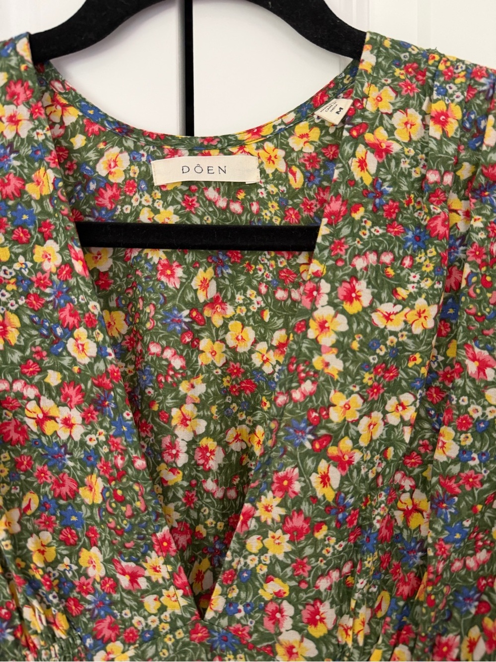 Doen Emilia Dress in Green Valley Floral - Picture 5 of 9